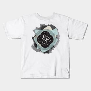 Ampersand abstract collage Kids T-Shirt